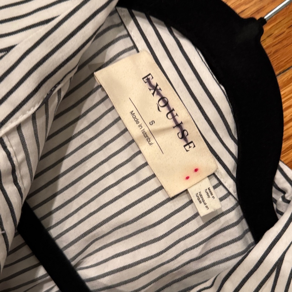 Tobie Button-Front Pleated Midi Shirt Dress by Anthropologie - Picture 6 of 7